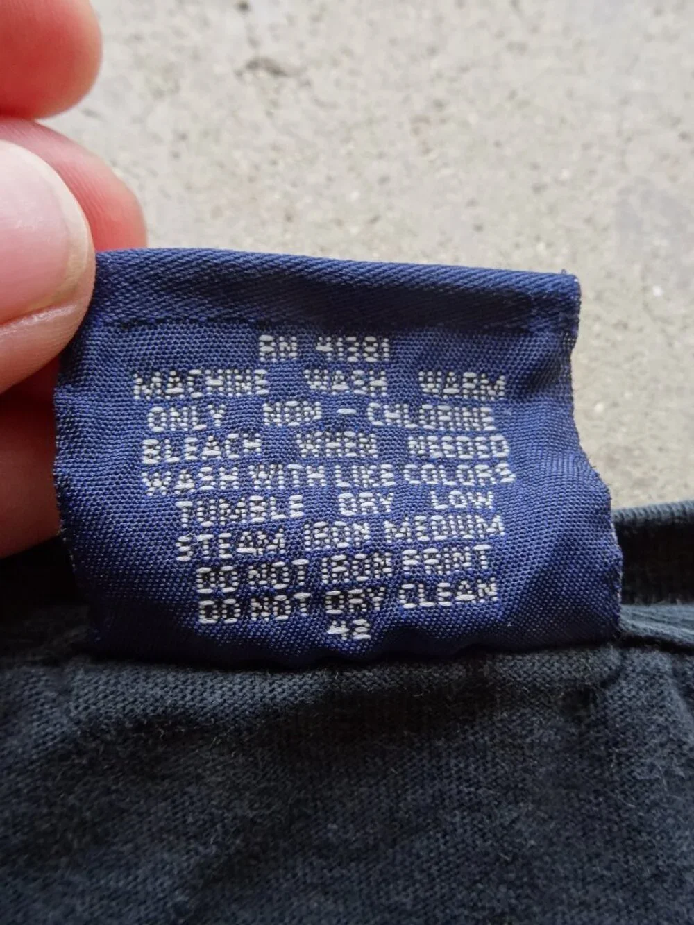 Polo Ralph Lauren measurements photos